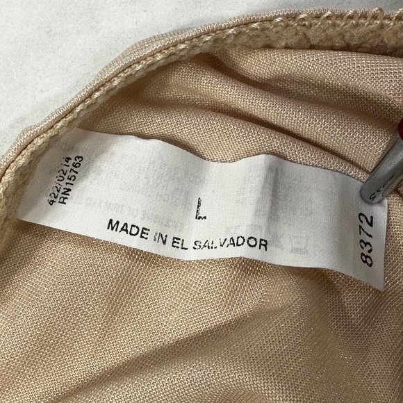 Bali Women's Size Large Panty Brief Shaper Light Beige New With Tags - Picture 3 of 11